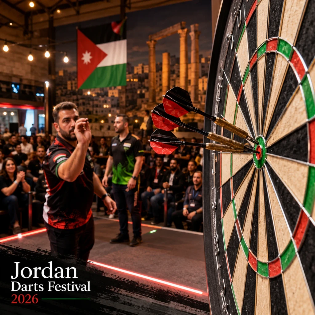 Jordan Darts Festival 2026 Set for Two Days of Competition in Amman