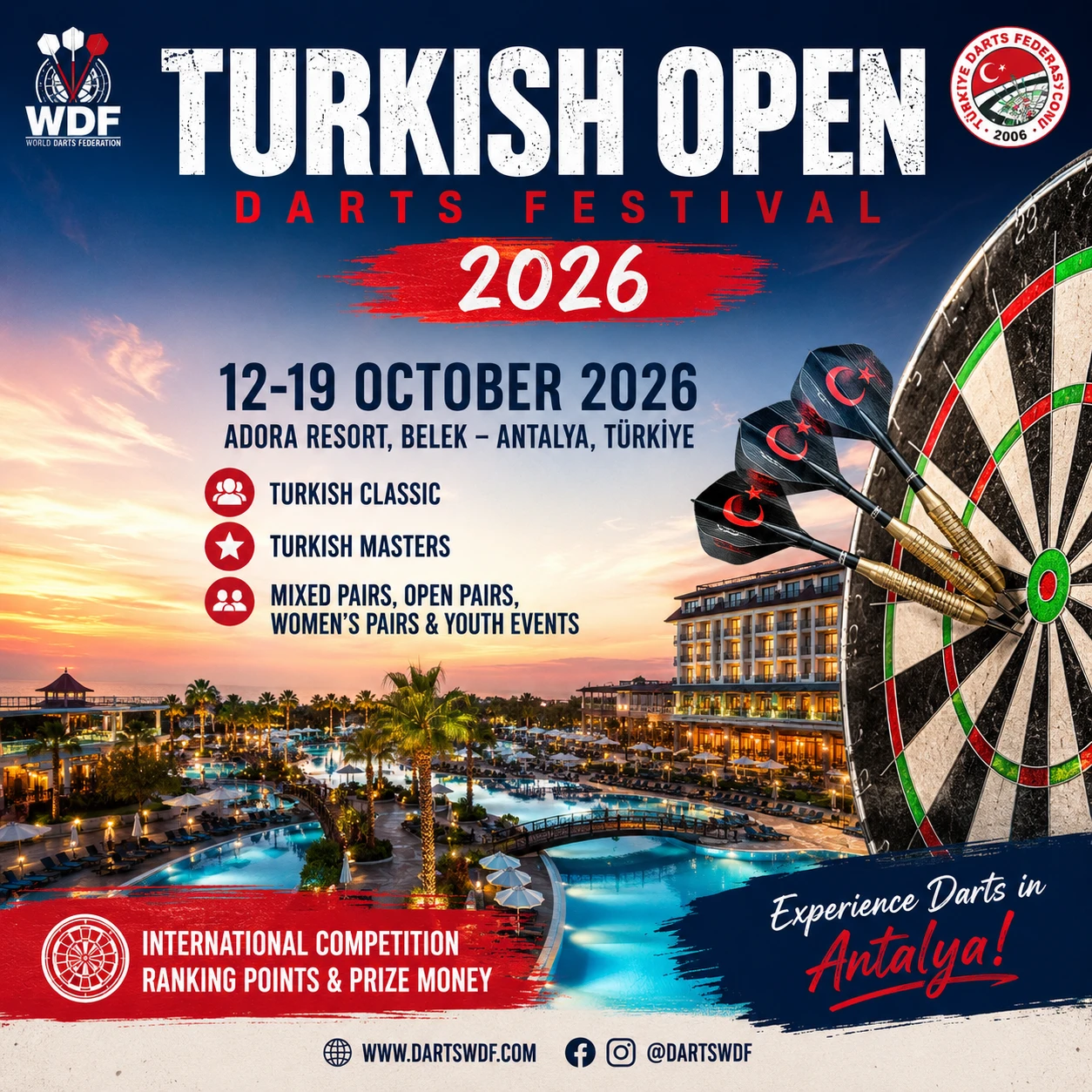 Turkish Darts Open Announcement 2026 Turkish Darts Open Announcement 2026